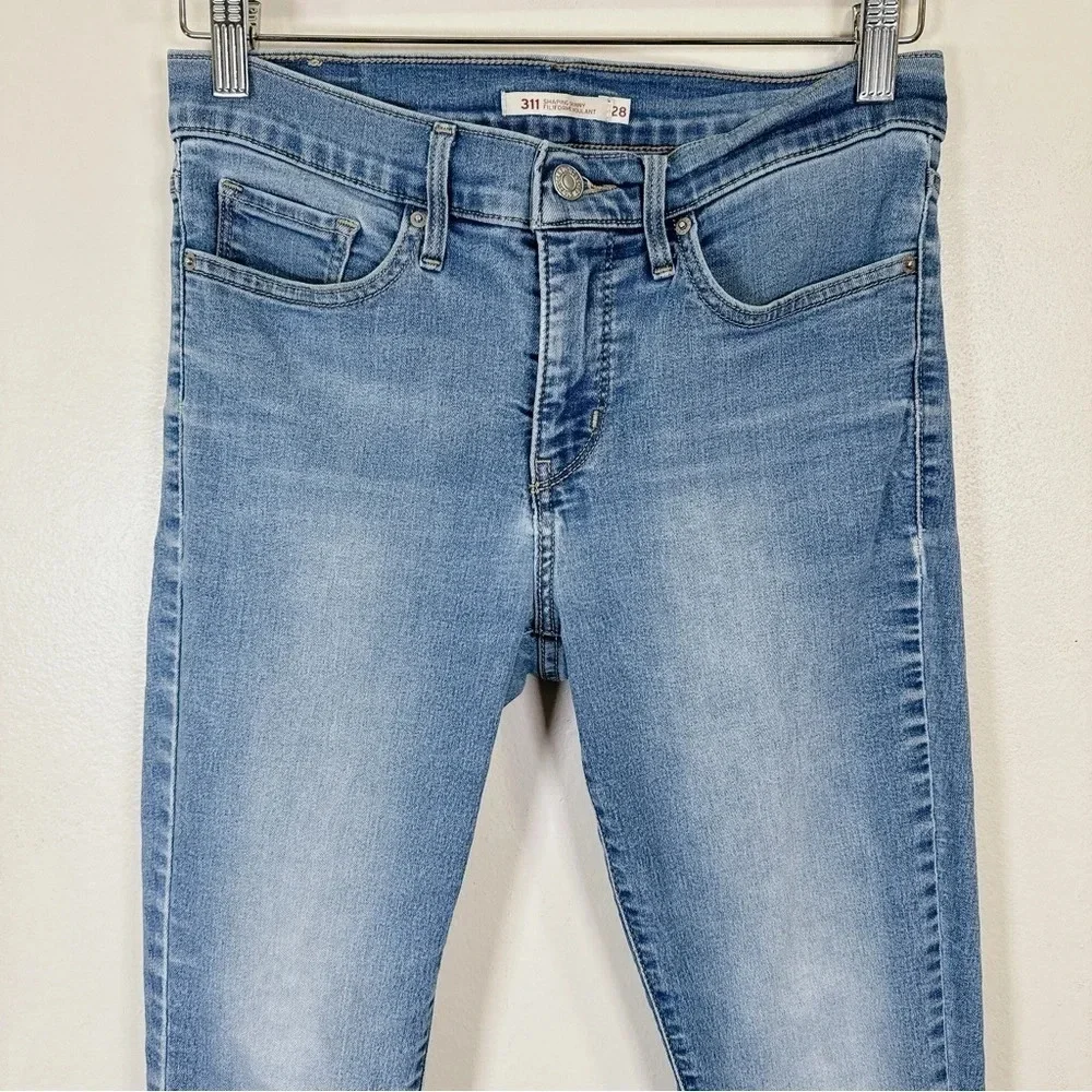 Levi's 311 Shaping Skinny Medium Wash Jeans - Picture 3 of 16